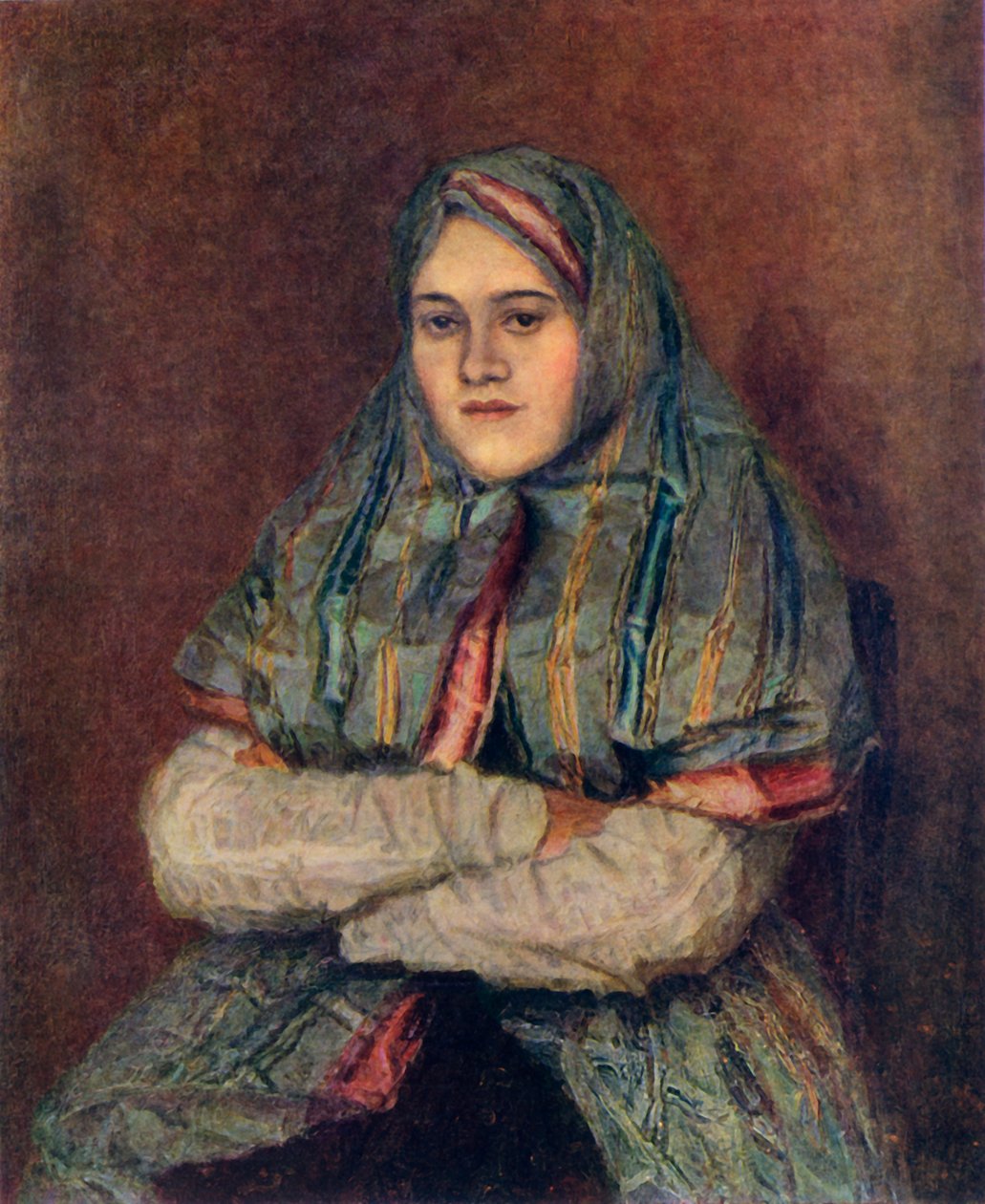 The Townswoman, 1902, 1965. od Vasily Surikov