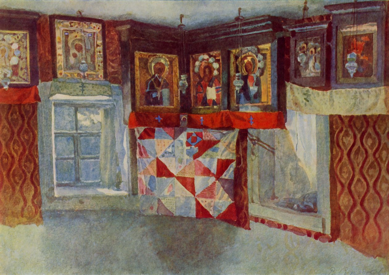 Vesnická kaple, 1880-1889, 1965. od Vasily Surikov
