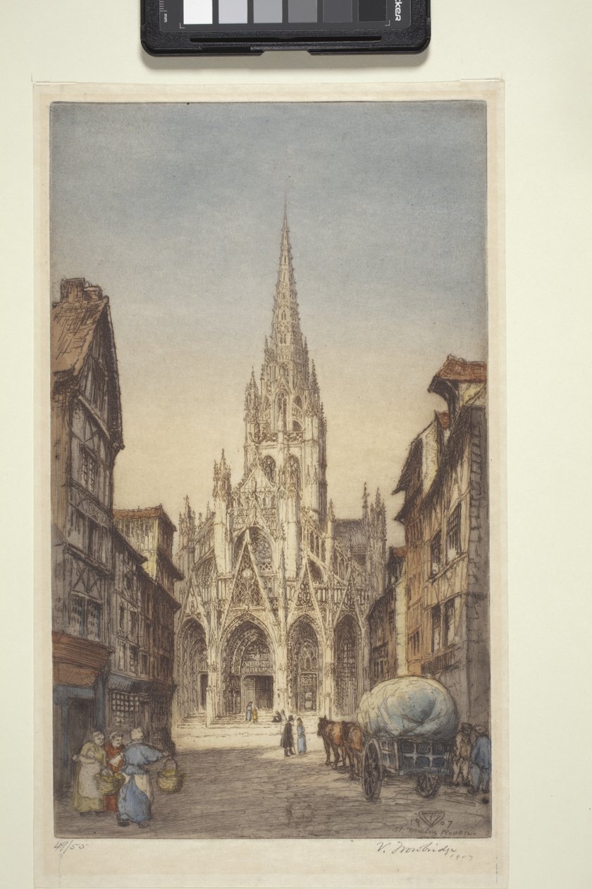 St. Maclou, Rouen od Vaughn Trowbridge