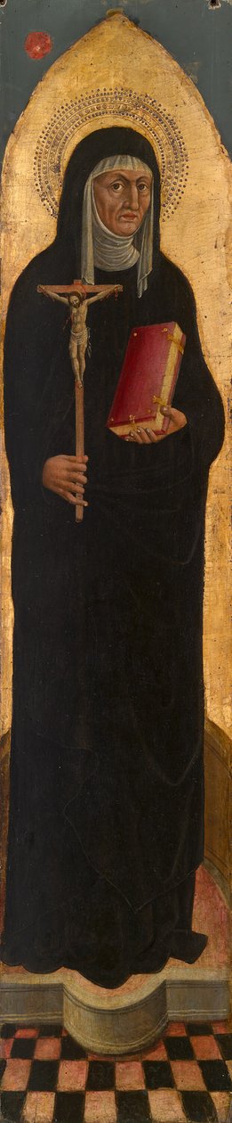 Svatá Monika z augustiniánského oltáře od Venetian School