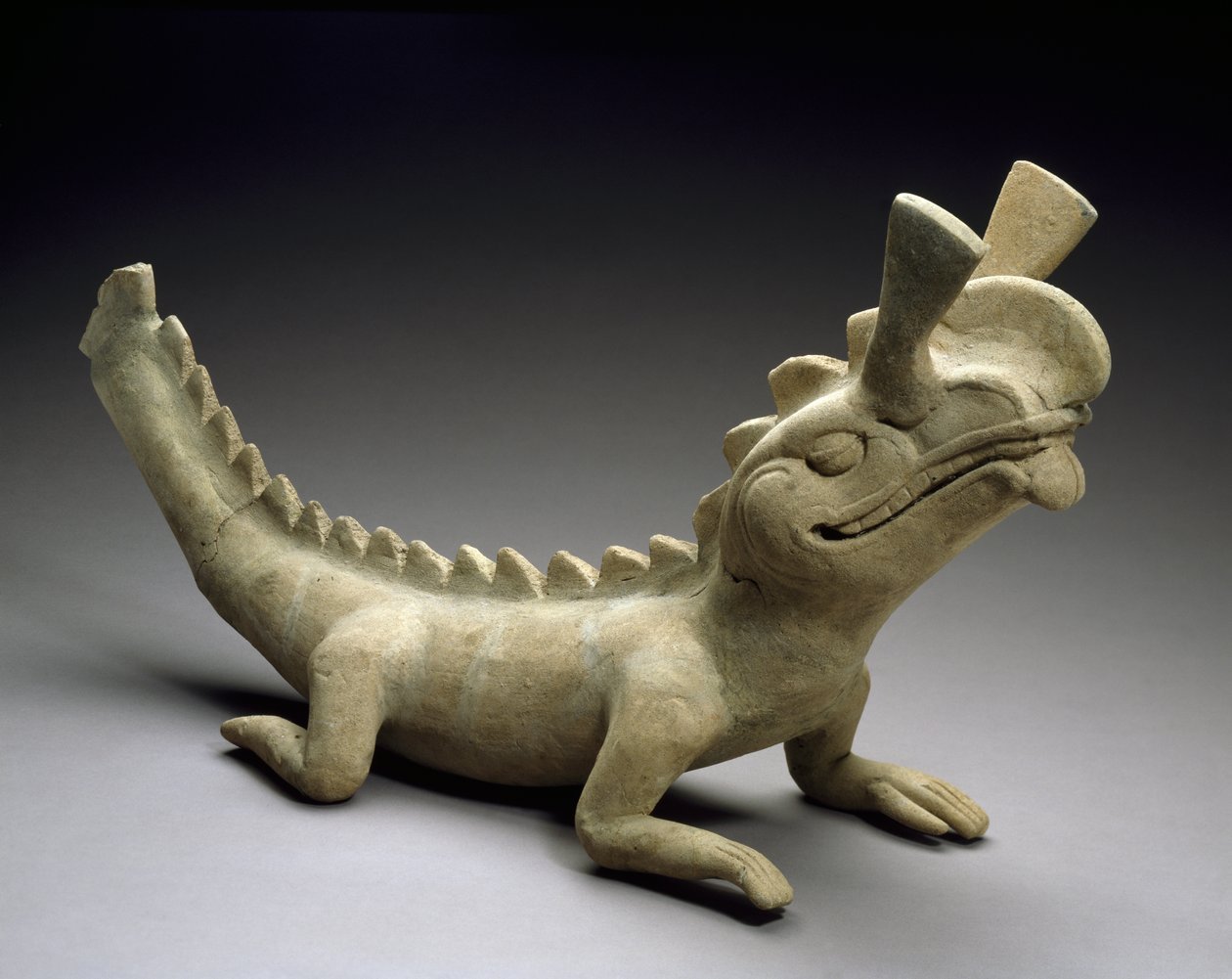 Leguán, 600-900 n. l. (keramika) od Veracruz Veracruz