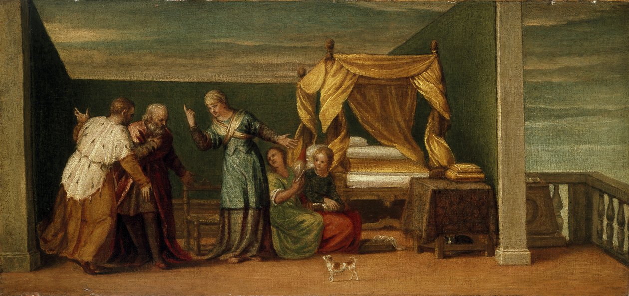 Judith Receiving the Ancients of Bethulia, 16. století od Paolo Veronese