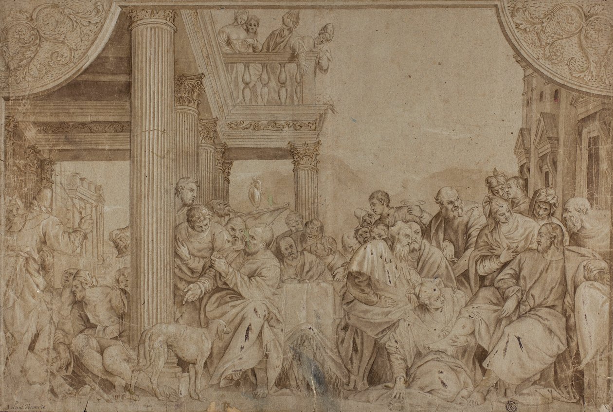 Kristus v Šimonově domě od Veronese (Paolo Caliari)