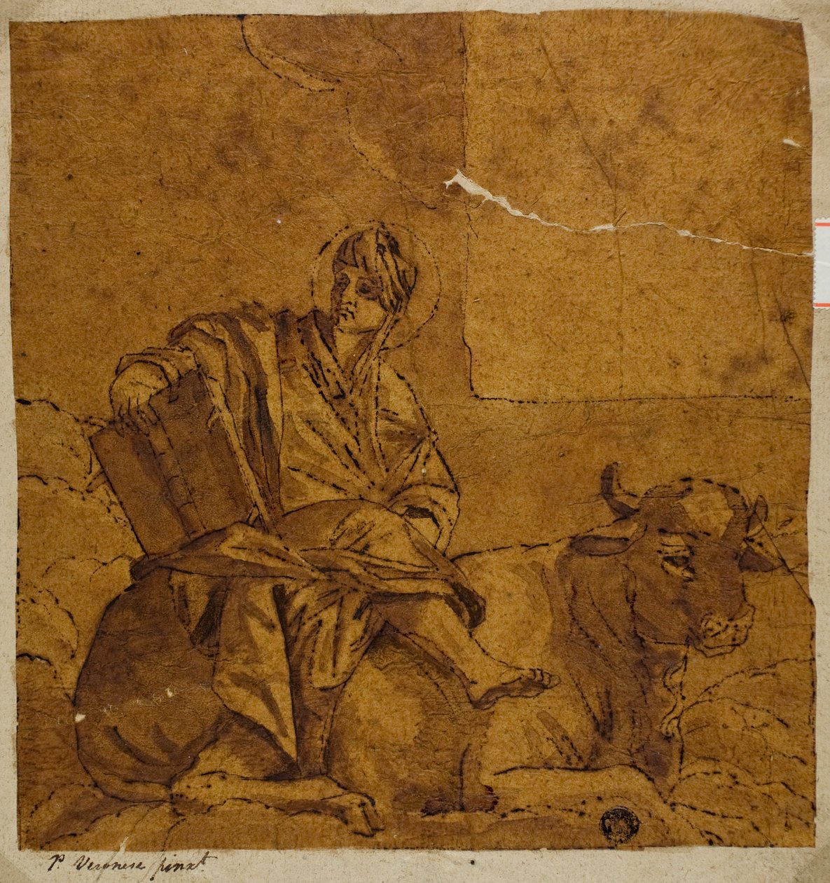 Svatý Lukáš od Veronese (Paolo Caliari)