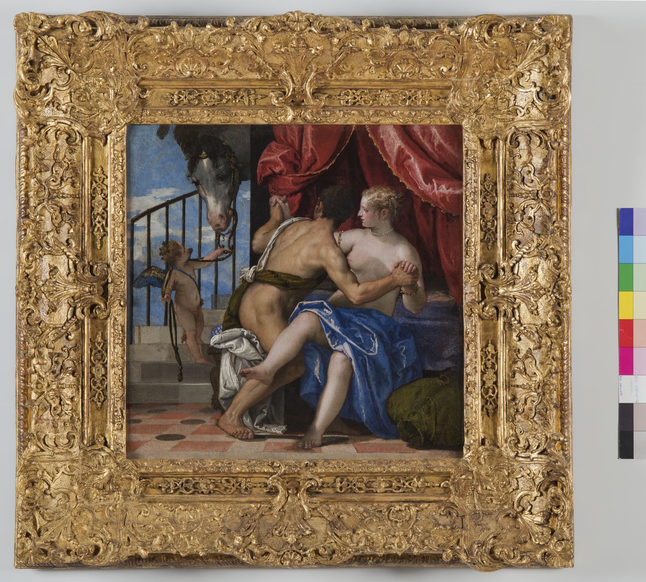 Venuše a Mars, kolem 1575-80 od Veronese