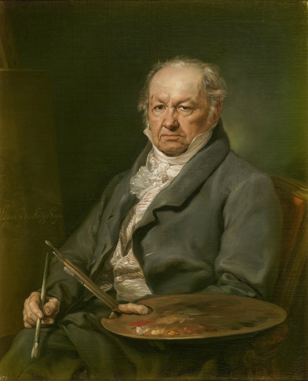 Francisco de Goya y Lucientes od Vicente Lopez y Portana
