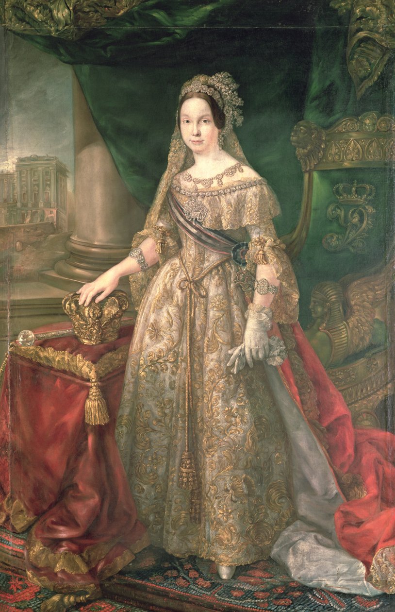 Královna Isabela II (1830-1904) 1843 od Vicente Lopez y Portana