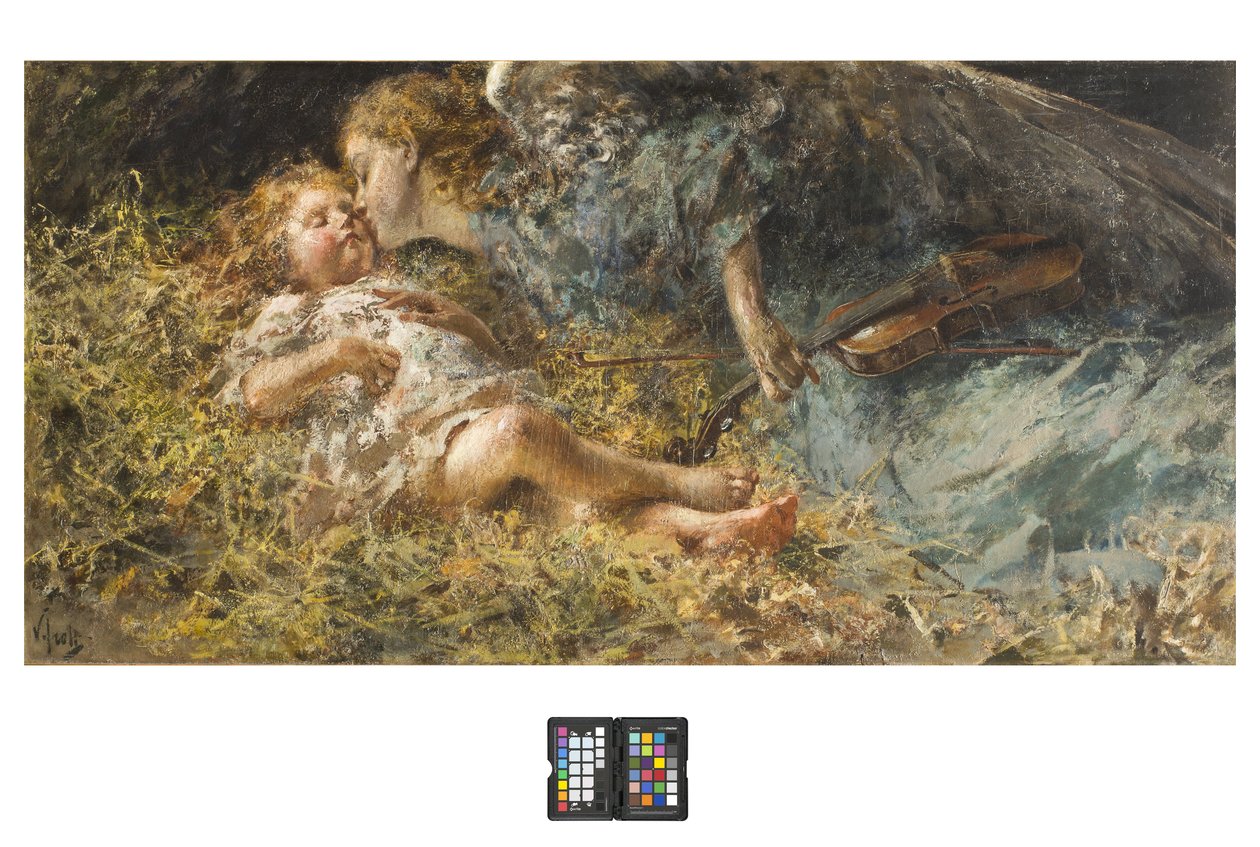 The Musician Angel, 1900-05 od Vicenzo Irolli