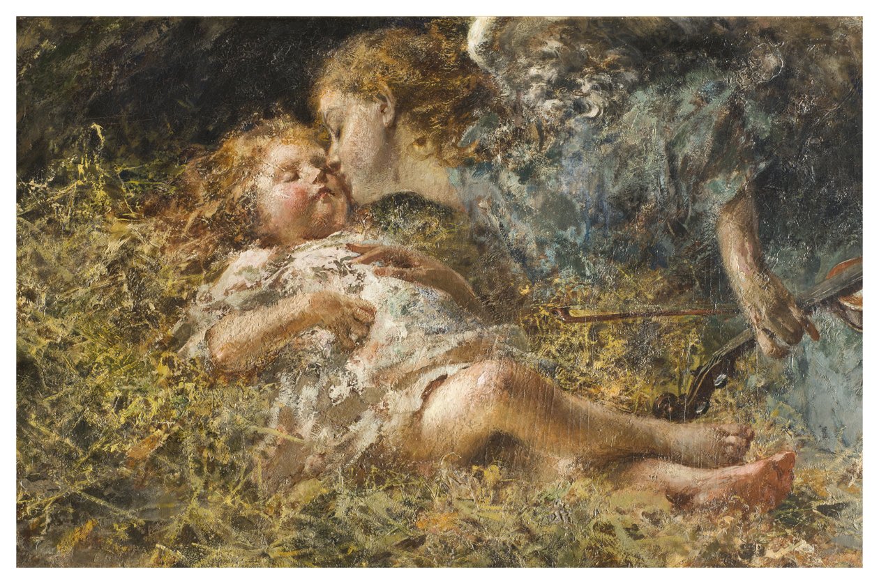 The Musician Angel, 1900-05 od Vicenzo Irolli