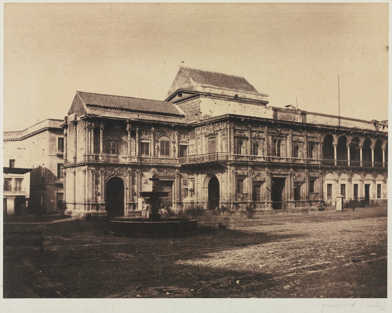 Radnice, Sevilla, 1853. od Vicomte Joseph Vigier
