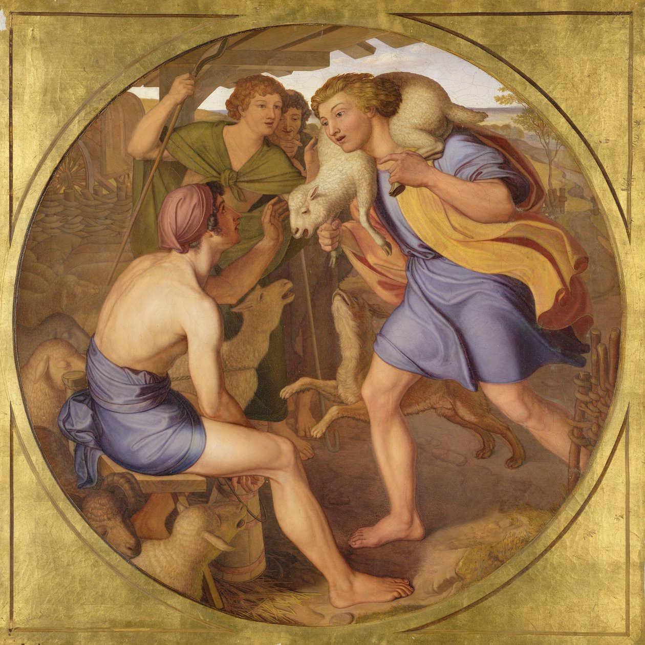 Dobrý pastýř, 1833 od Victor Emil Janssen
