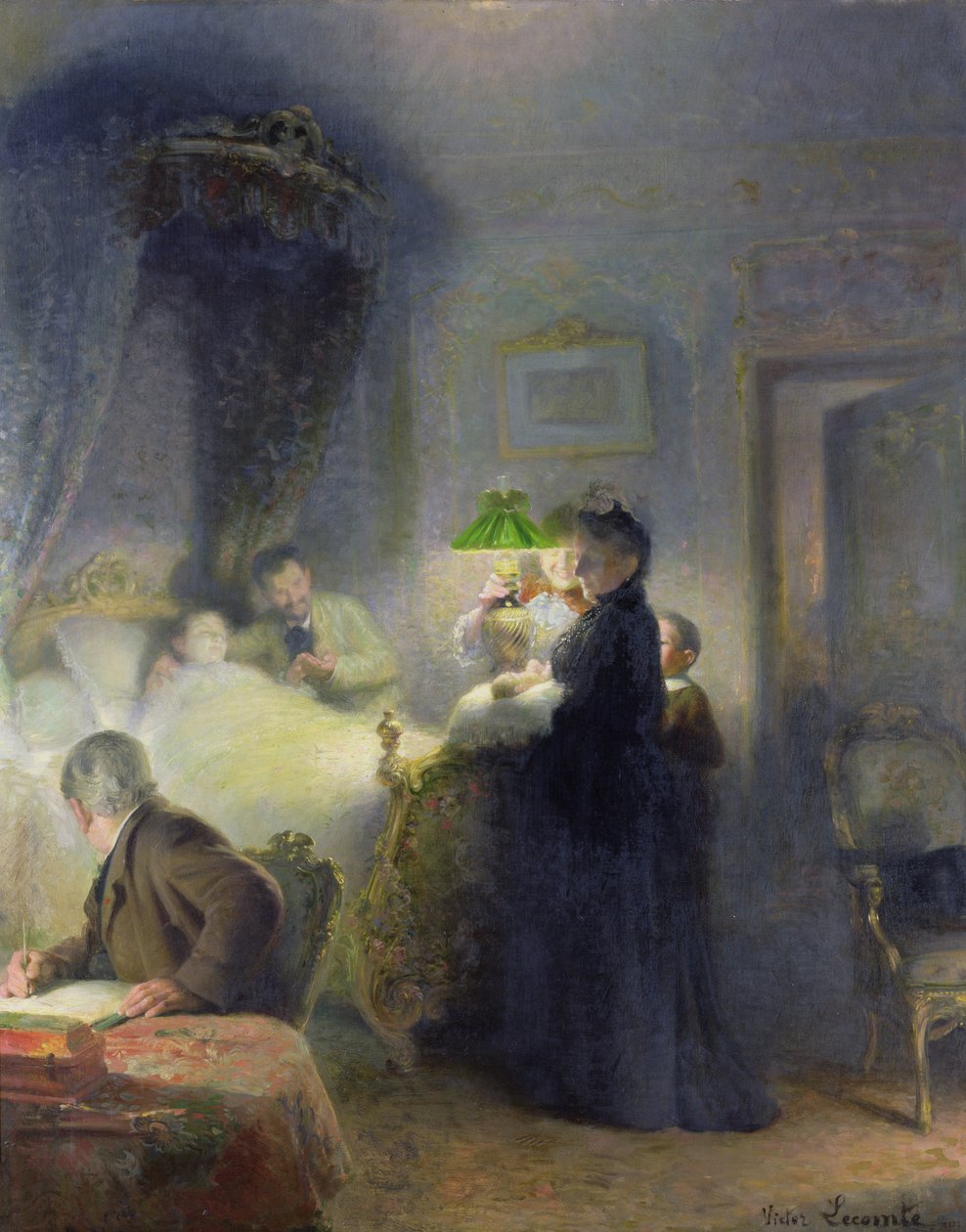 Narození od Victor Lecomte