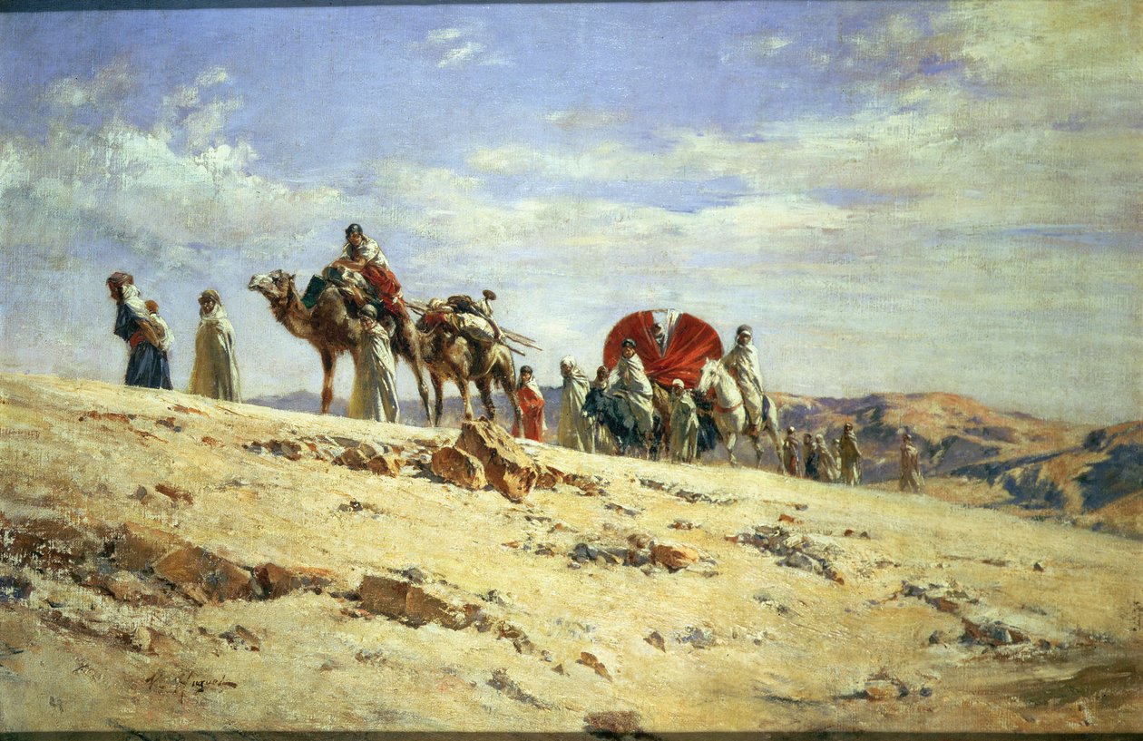 Karavana od Victor Pierre Huguet