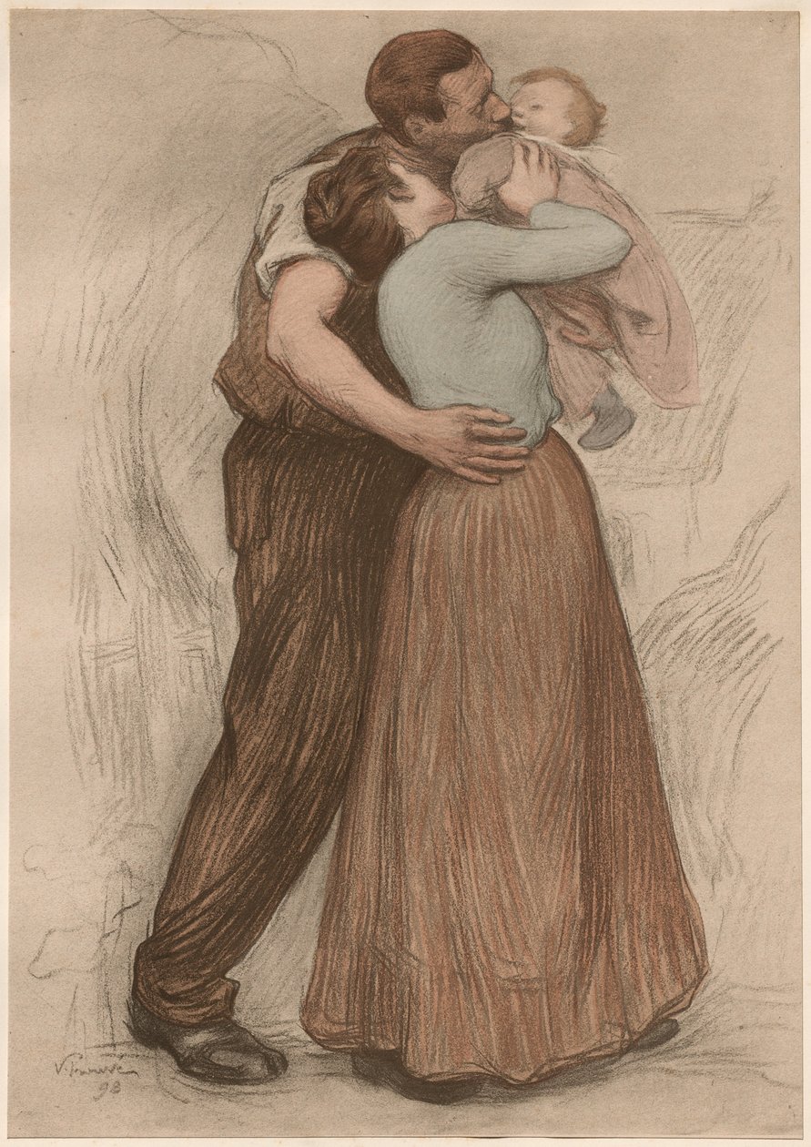 Polibek, 1898. od Victor Emile Prouve