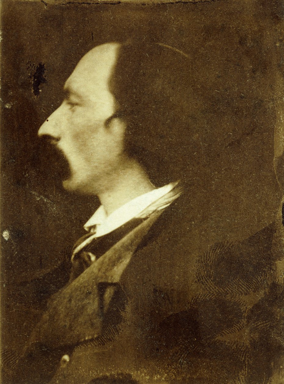 Portrét Auguste Vacquerie od Victor Hugo