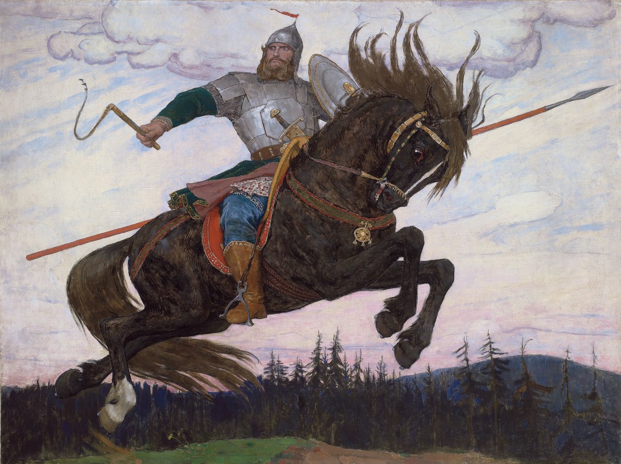 A Bogatyr, 1920 od Victor Mikhailovich Vasnetsov