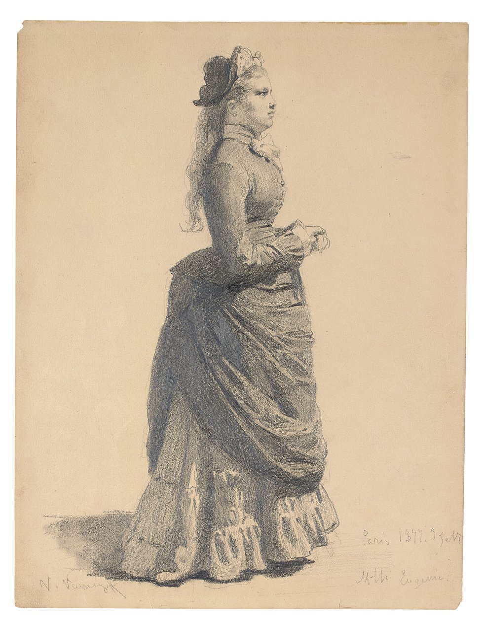 slečno Eugenie od Victor Mikhailovich Vasnetsov