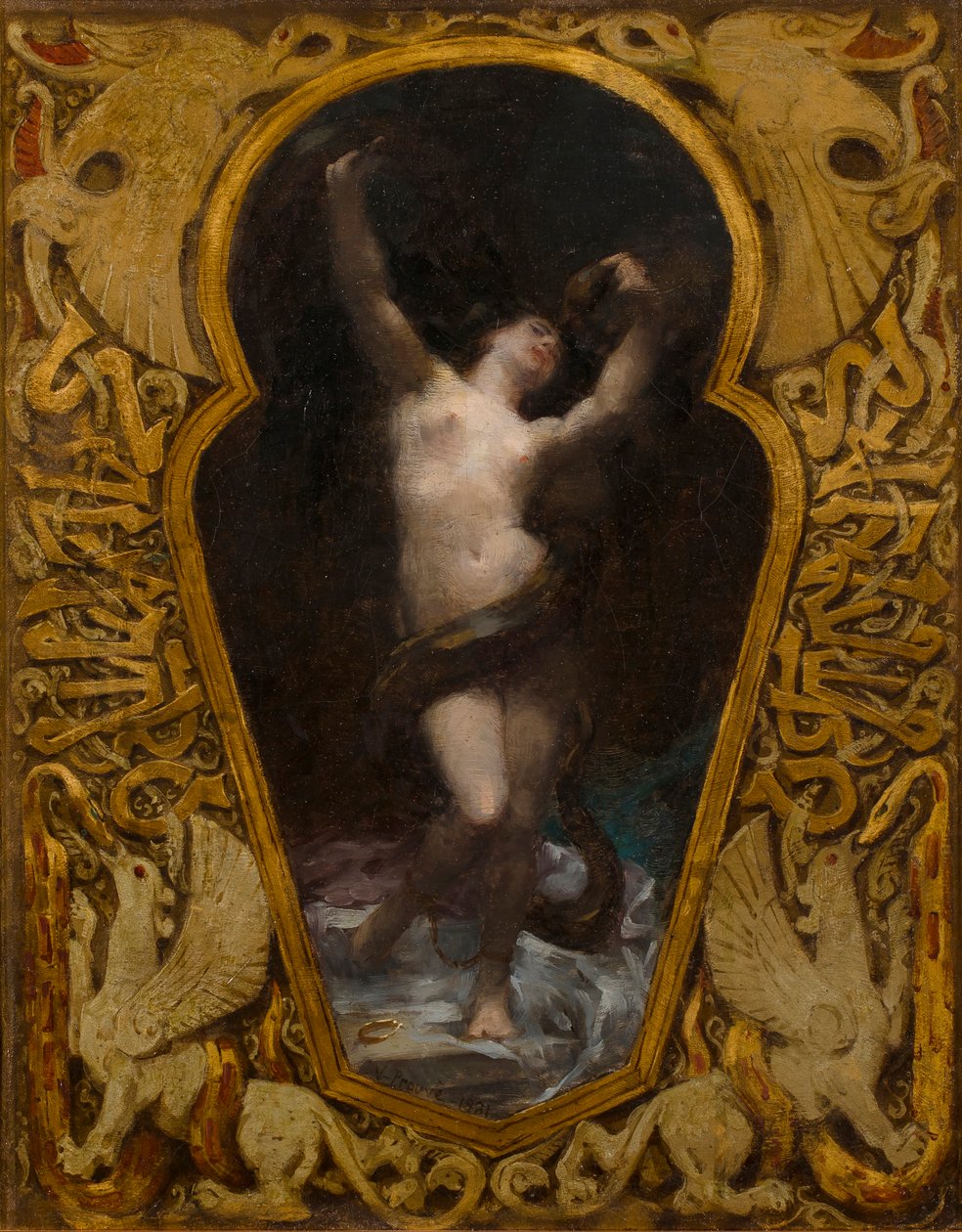 Salammbô, asi 1881. od Victor Prouvé