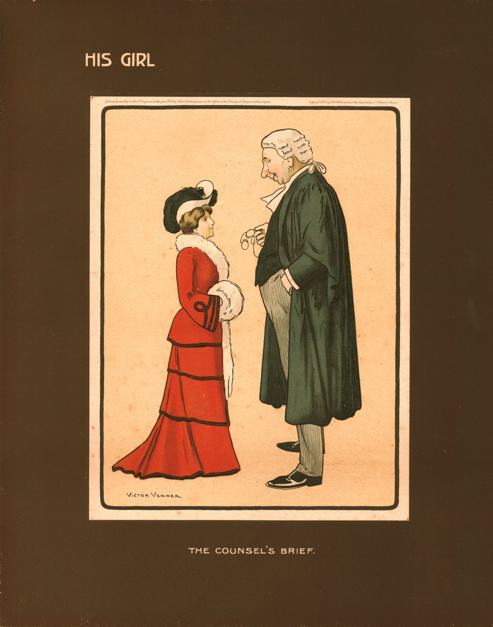 Jeho dívka, poradce. od Victor Venner