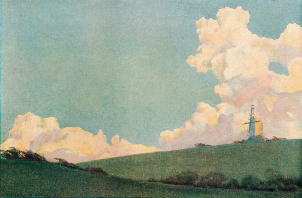 Cumulus Cloud, c1888-1925, 1925 od Victor Wyatt Burnand