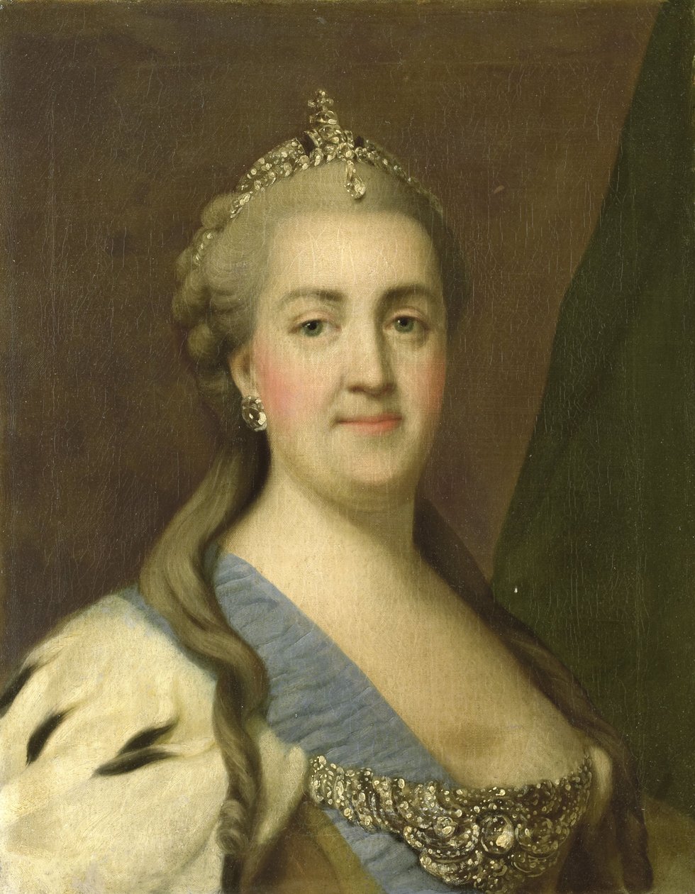 Kateřina II (1729-96), císařovna Ruska od Vigilius Erichsen