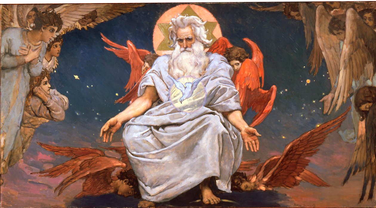 Bůh Otec, 1885-1896. od Viktor Mikhaylovich Vasnetsov