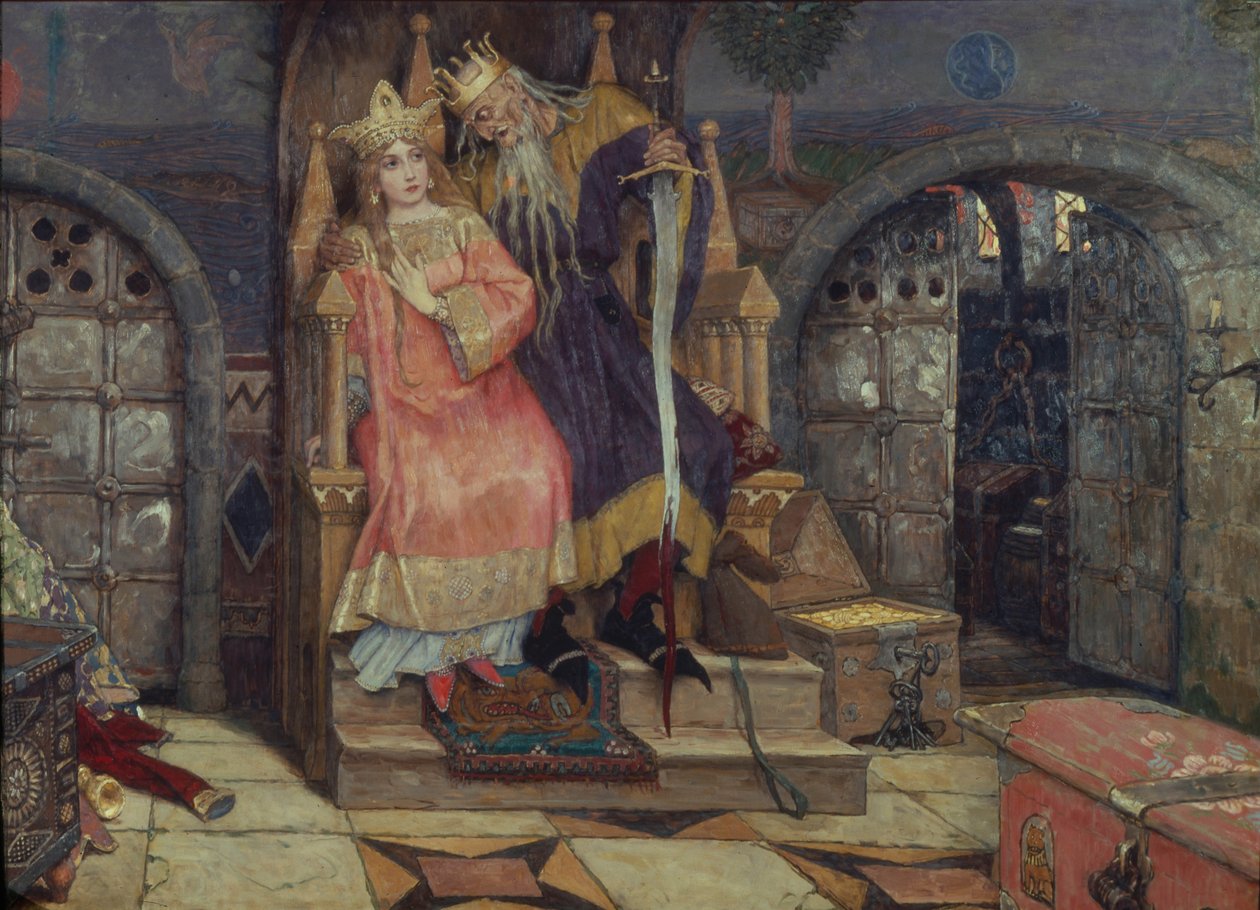 Koschei nesmrtelný, 1917-1926 od Viktor Mikhaylovich Vasnetsov