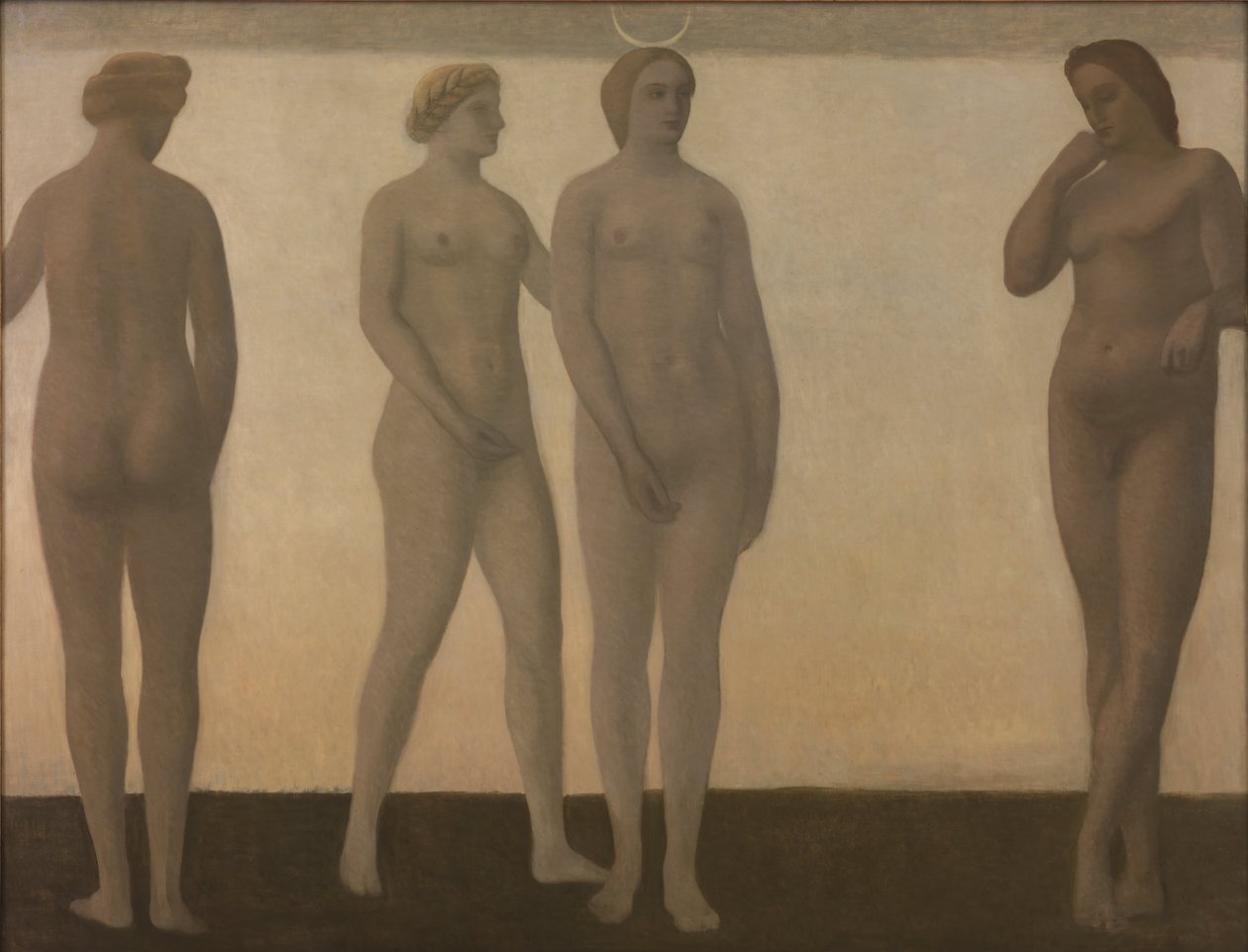Artemis od Vilhelm Hammershøi