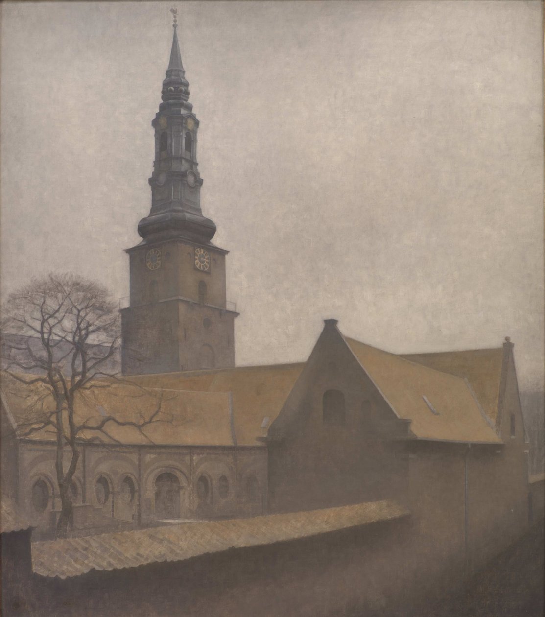 Kostel svatého Petriho, Kodaň, 1906. od Vilhelm Hammershøi