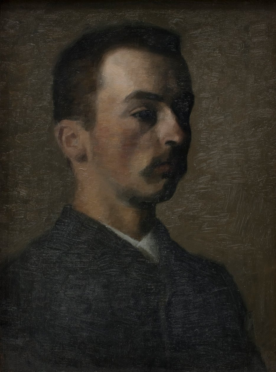 Autoportrét, 1890. od Vilhelm Hammershøi