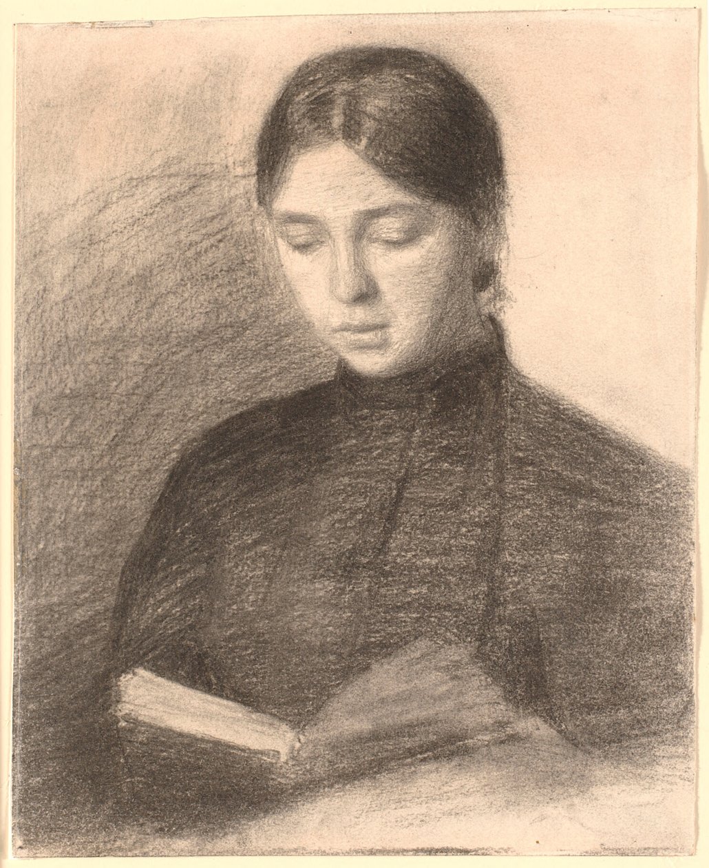 Umělcova sestra Anna Readingová od Vilhelm Hammershøi