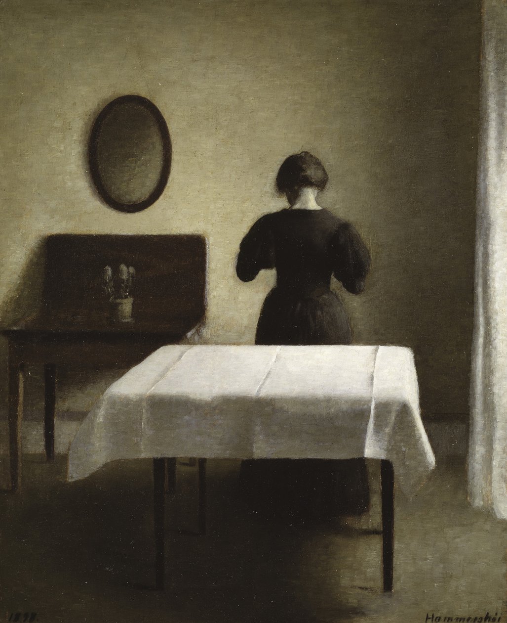 Interiér, 1898 od Vilhelm Hammershoi