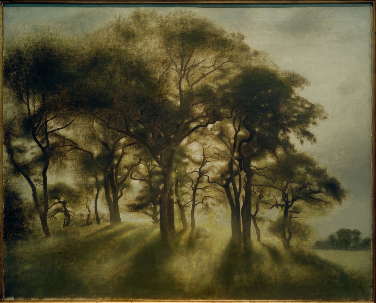 Krajina ve Fortunenu od Vilhelm Hammershoi