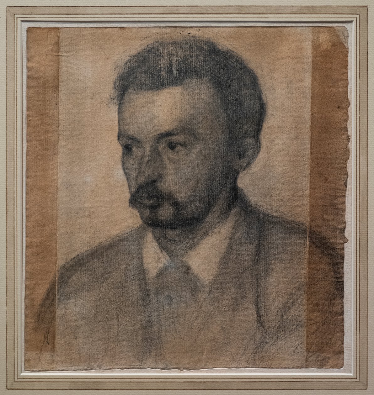 Autoportrét od Vilhelm Hammershoi