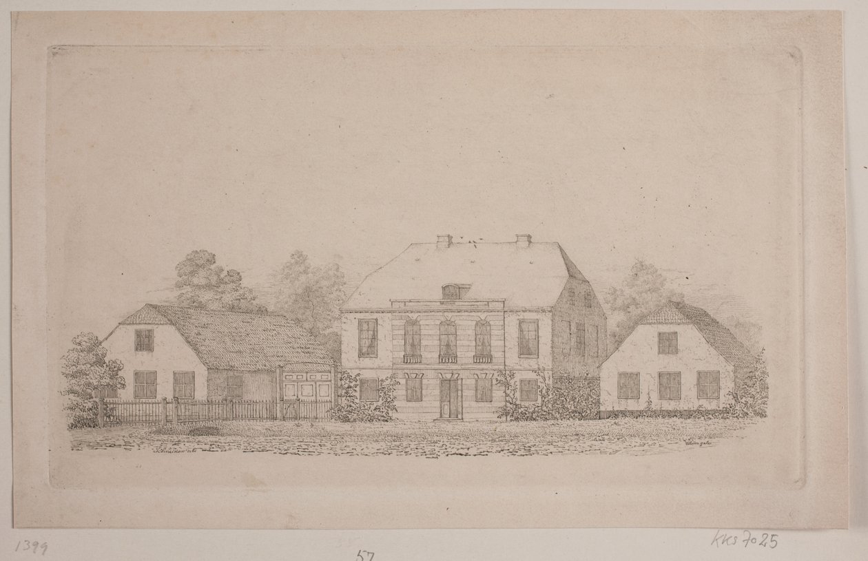 Vila v Frederiksberg Alle od Vilhelm Kyhn