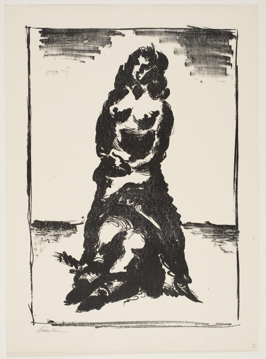 List z "Klingens Kunstnermappe č. 2" od Vilhelm Lundstrøm