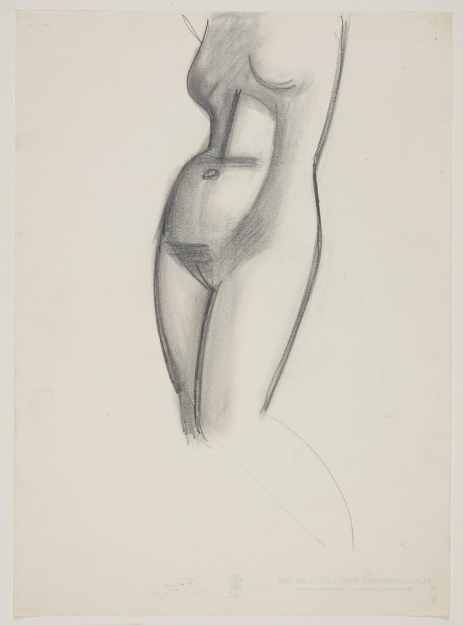 Modelka, torzo od Vilhelm Lundstrøm