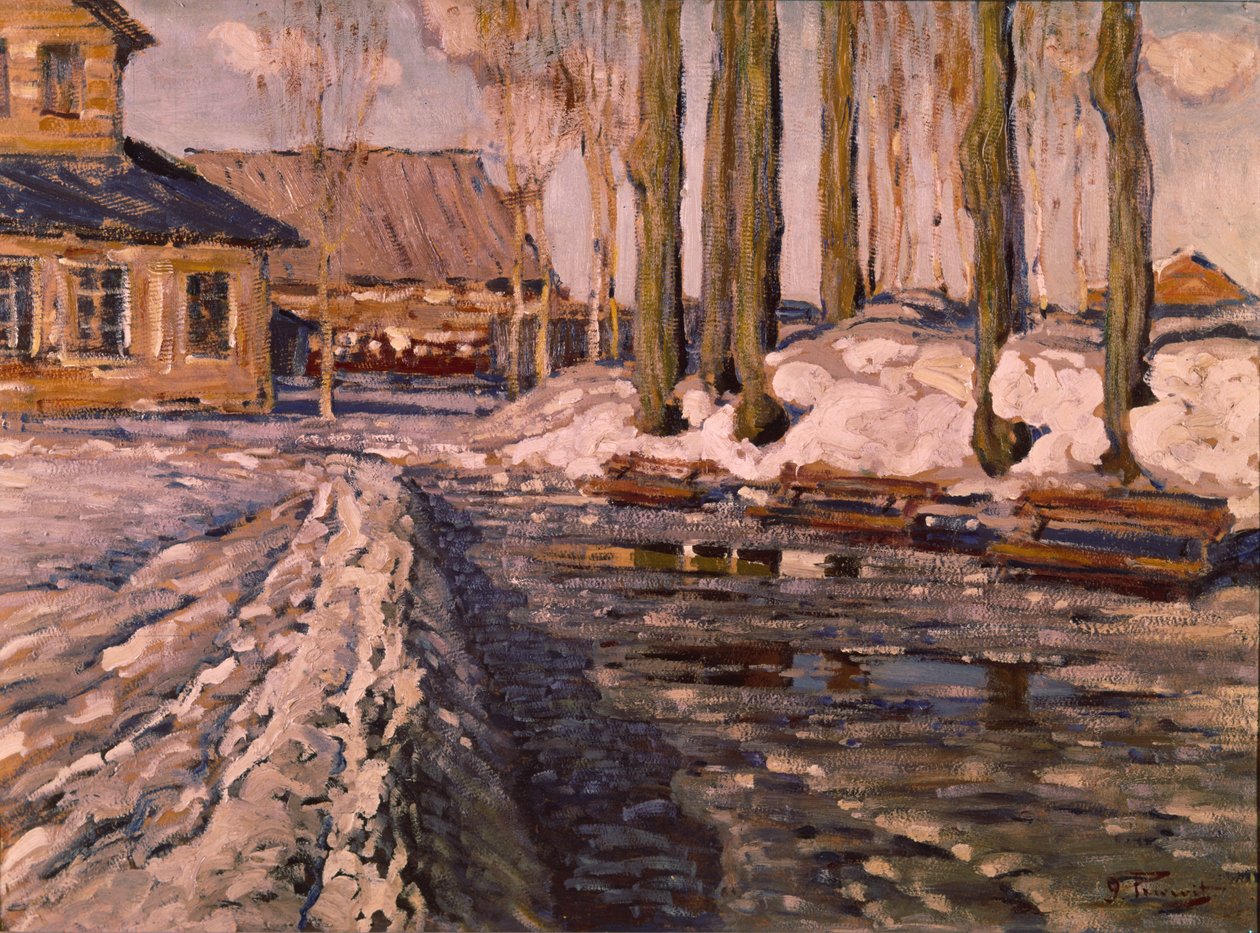 V carské zahradě Keizardarzu, 1914 od Vilhelms Purvitis