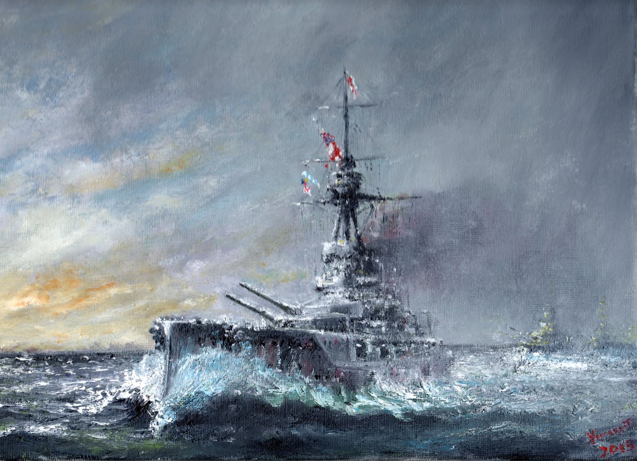 Equal-Speed-Charlie-London, Jutland 1916, 2015, od Vincent Alexander Booth