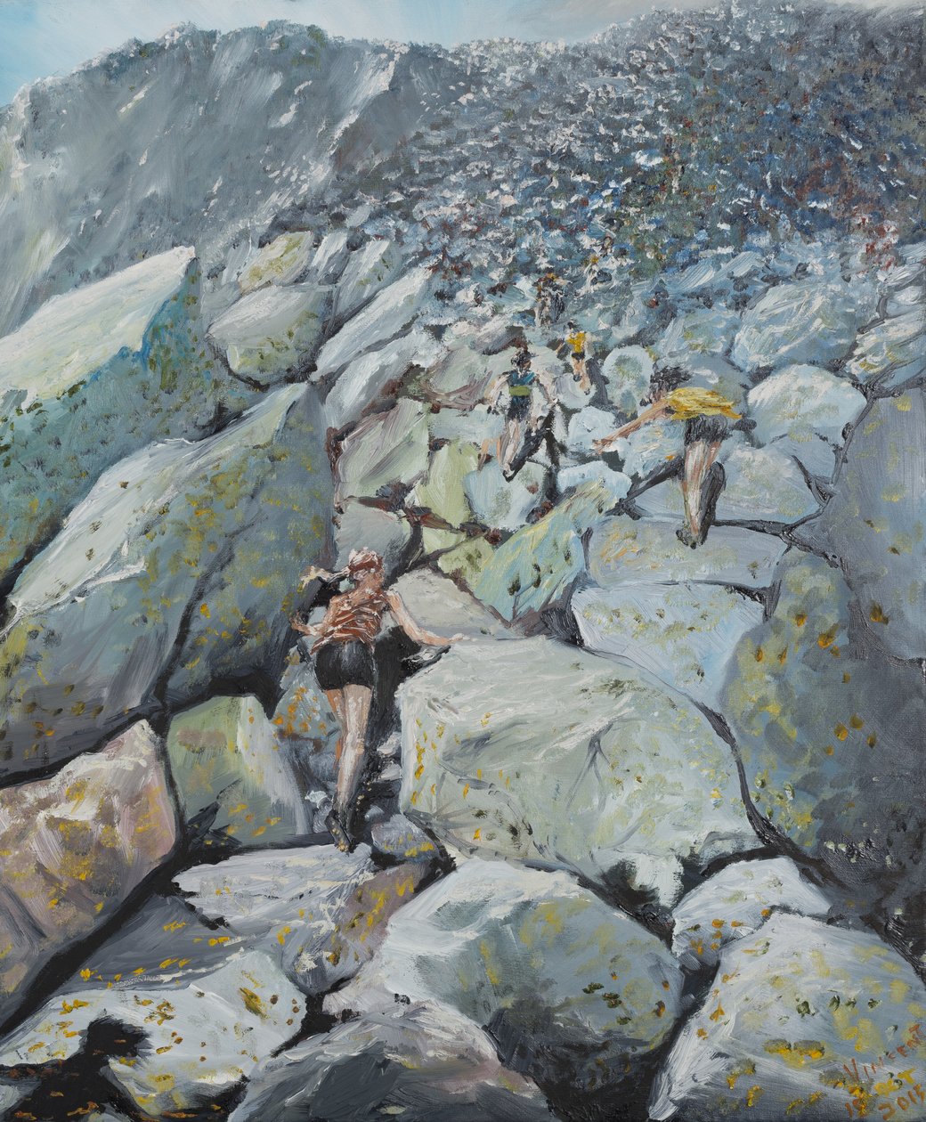 Závod Uphill Fell, 2013, od Vincent Alexander Booth