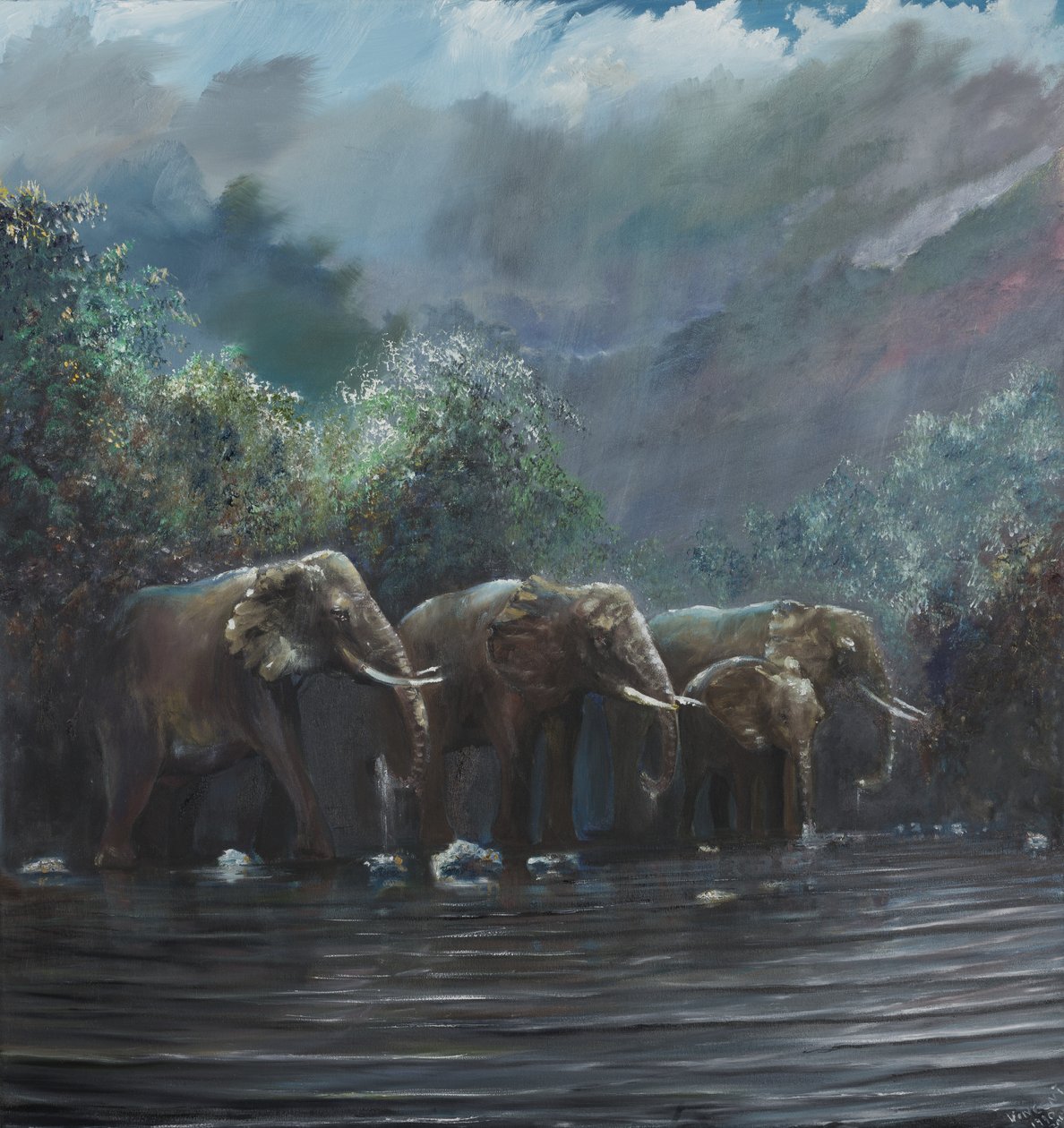 Welcome Waters, 1990, od Vincent Alexander Booth