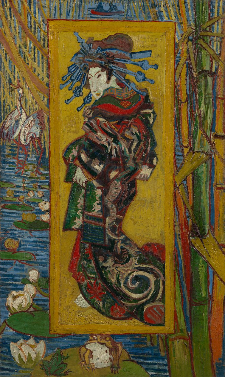 Kurtizána (po Eisenovi) od Vincent van Gogh