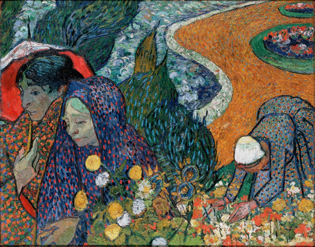 Vzpomínka na zahradu v Ettenu od Vincent van Gogh