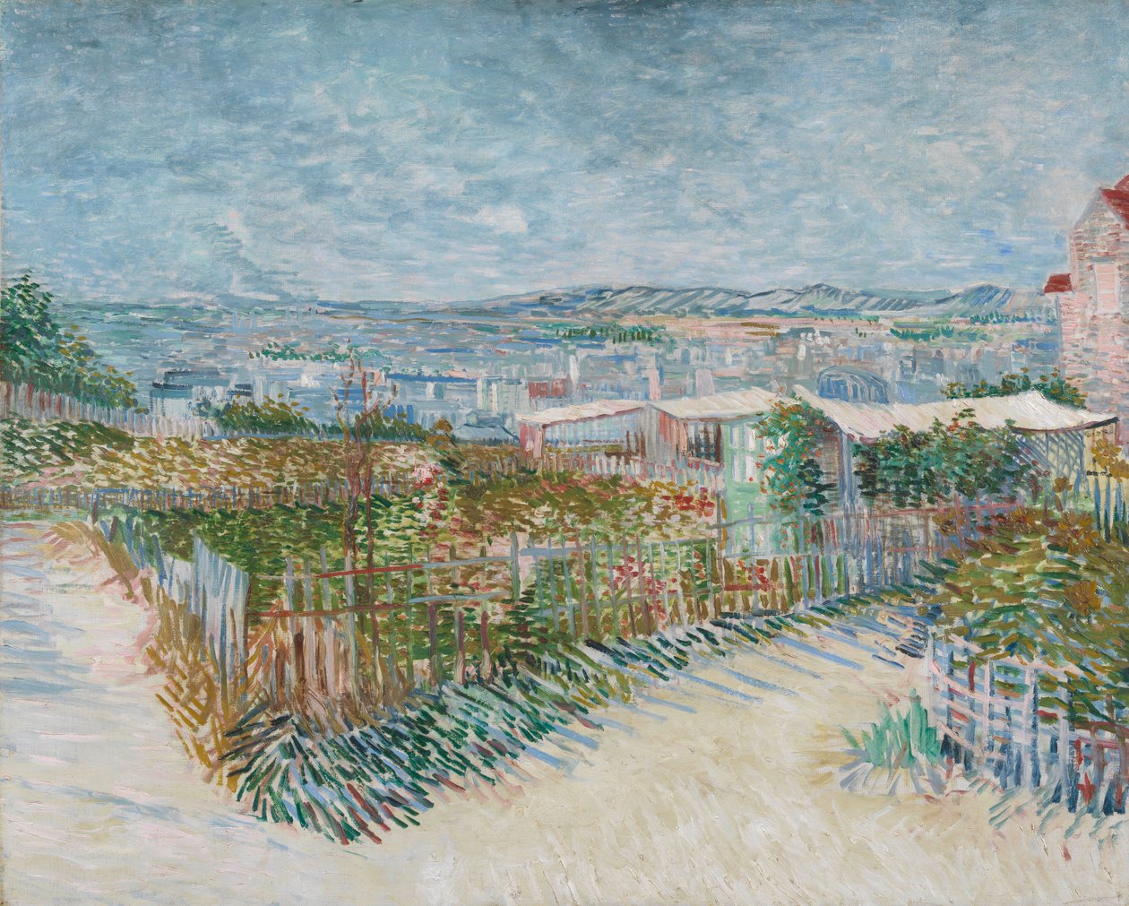 Montmartre od Vincent van Gogh