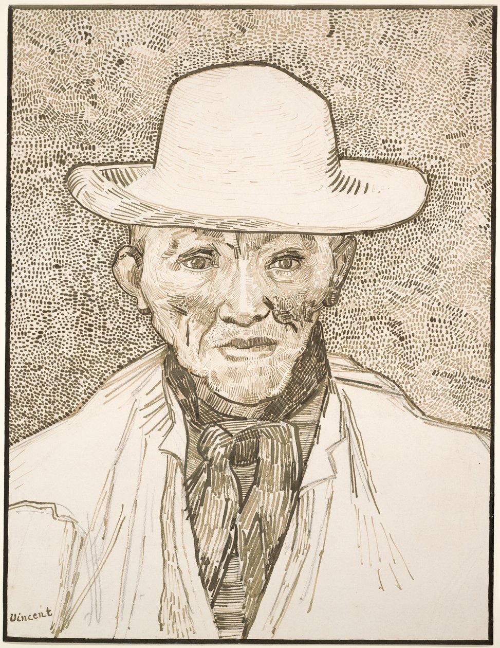 Rolník z Camargue od Vincent van Gogh