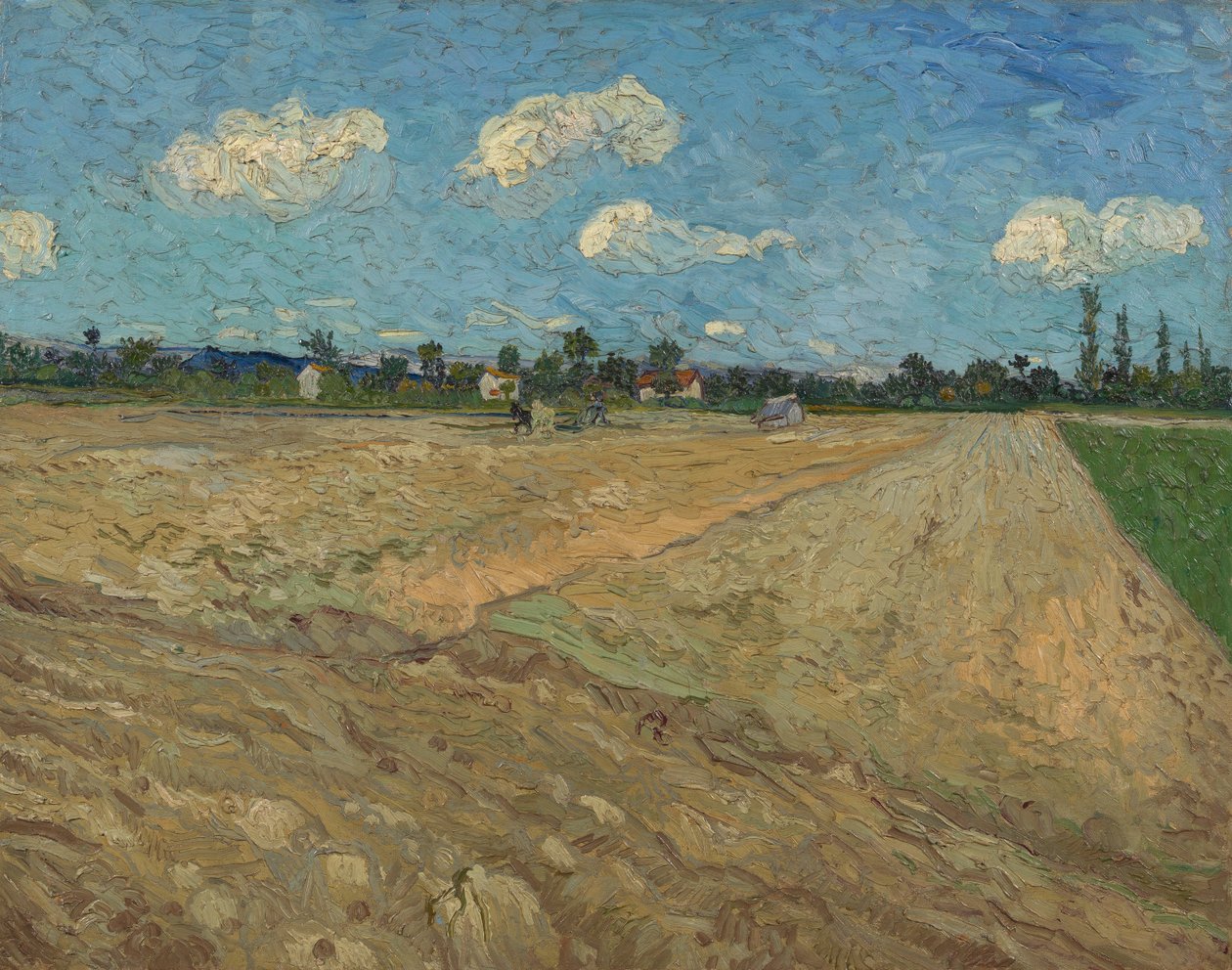 Orá pole („Brázdy“) od Vincent van Gogh
