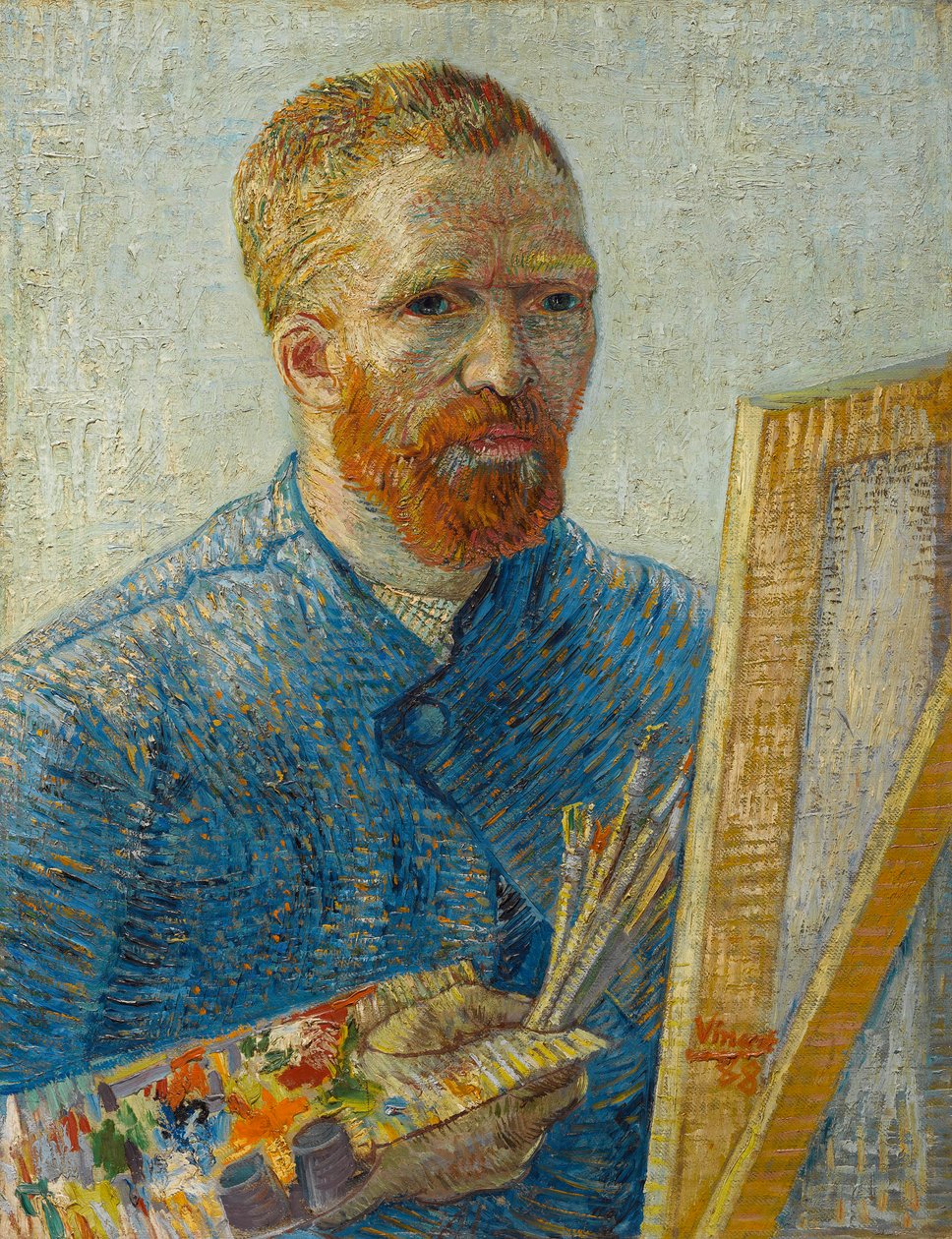 Autoportrét jako malíř od Vincent van Gogh