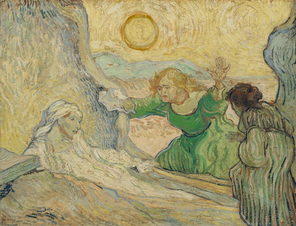 Vzkříšení Lazara od Vincent van Gogh