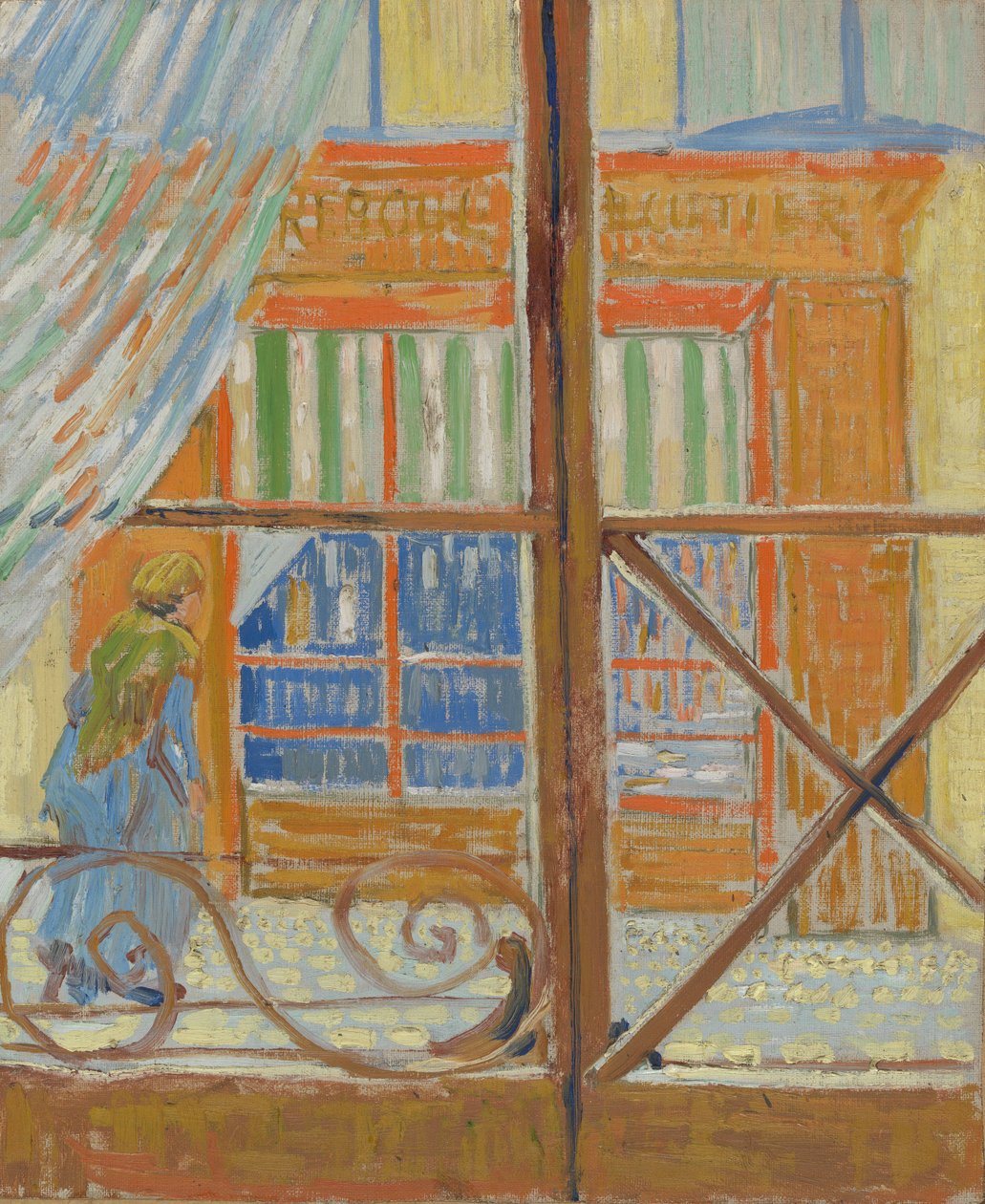 Pohled na řeznictví od Vincent van Gogh