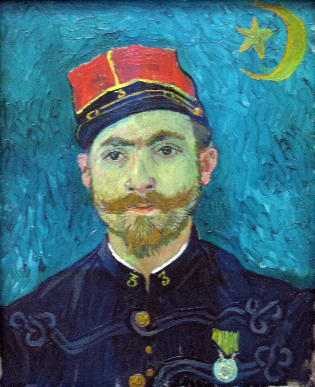 : Milenec (Portrét poručíka Milliet) od Vincent van Gogh